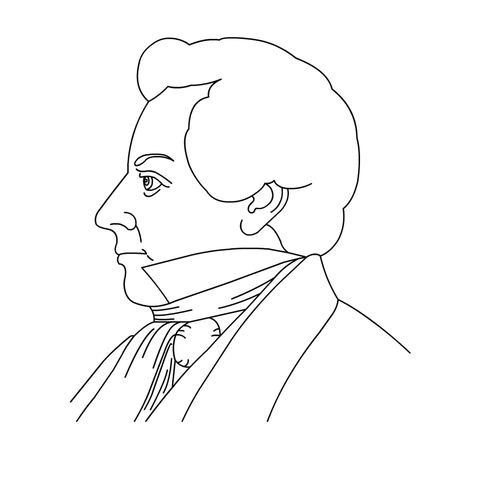 Joseph Smith  Coloring Page